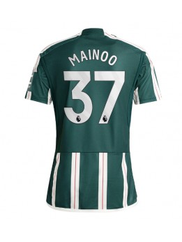 Manchester United Kobbie Mainoo #37 Auswärtstrikot 2023-24 Kurzarm